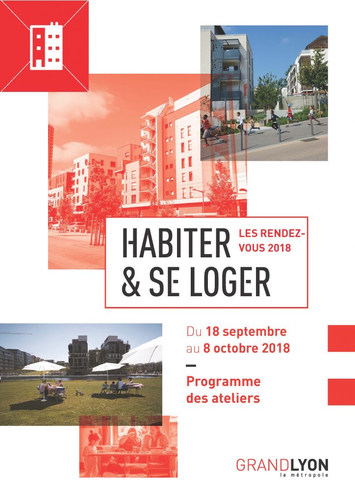 visuel « Habiter et se Loger : les rendez-vous 2018 » : De Rue Habitat à PolyGônes